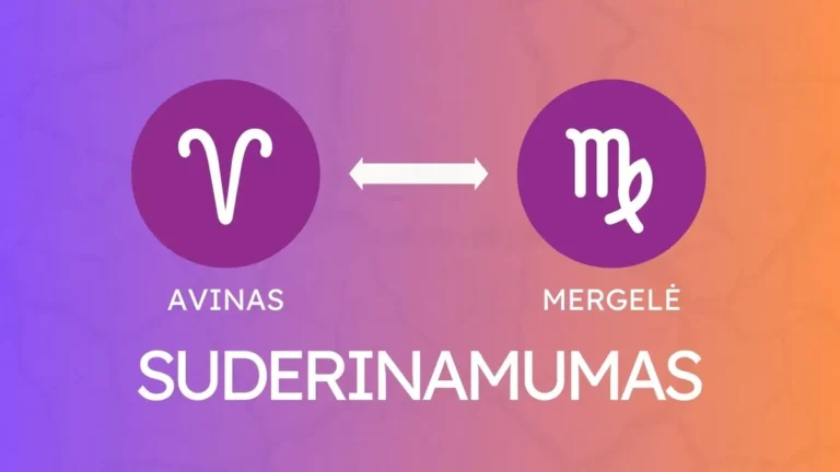 Avinas Ir Mergele Suderinamumas