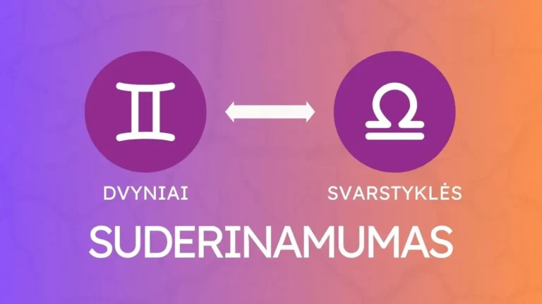 Dvyniai Ir Svarstykles Suderinamumas