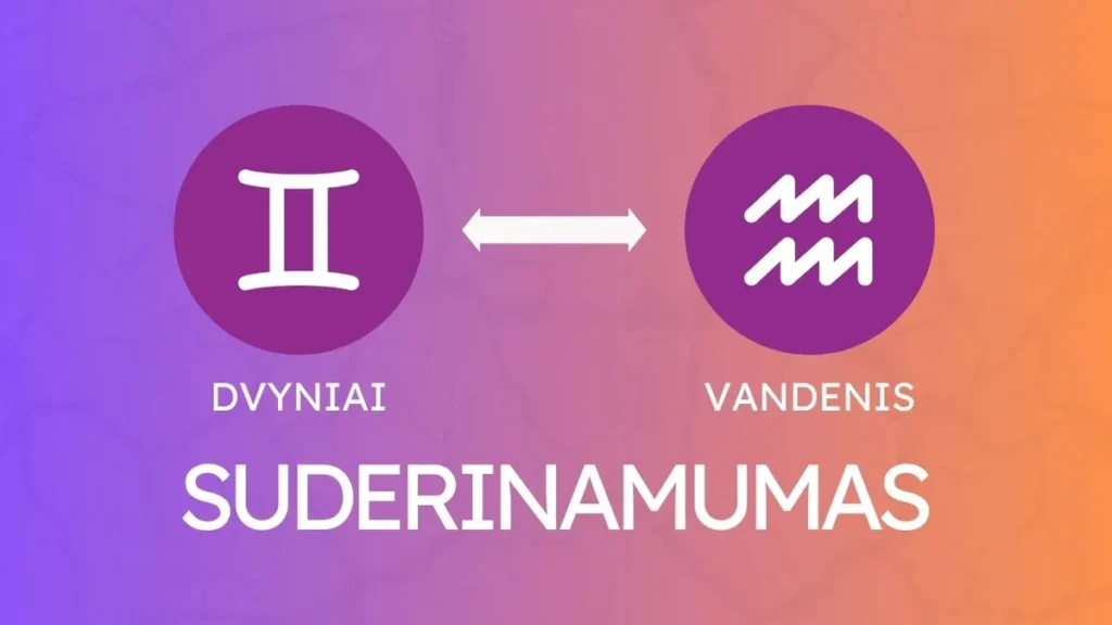 Dvyniai Ir Vandenis Suderinamumas