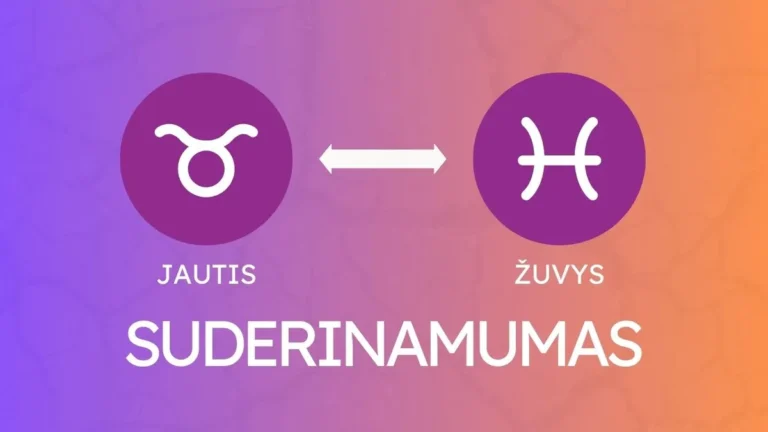 Jautis Ir Zuvys Suderinamumas