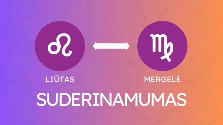 Liutas Ir Mergele Suderinamumas