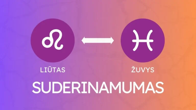 Liutas Ir Zuvys Suderinamumas