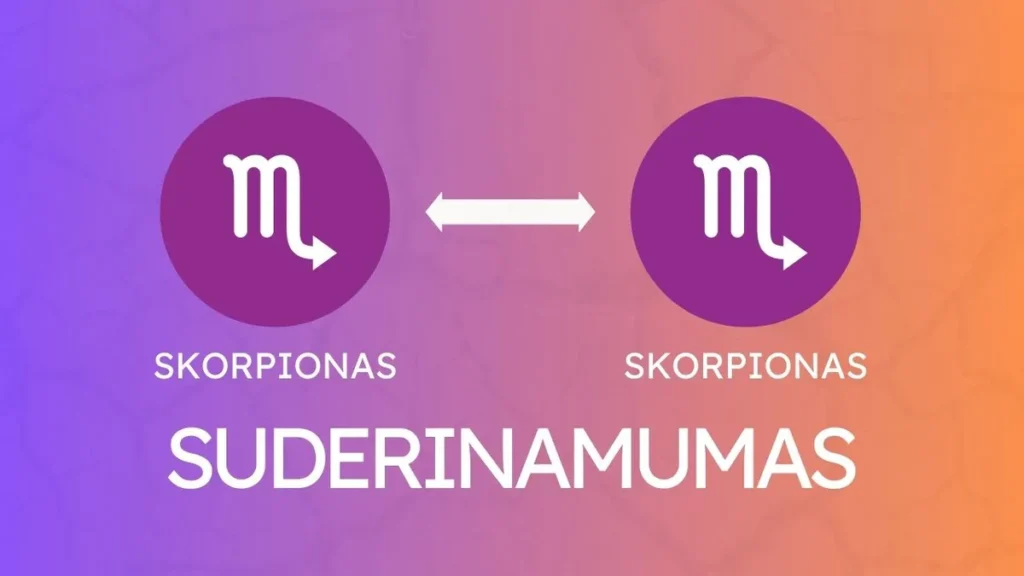 Skorpionas Ir Skorpionas Suderinamumas